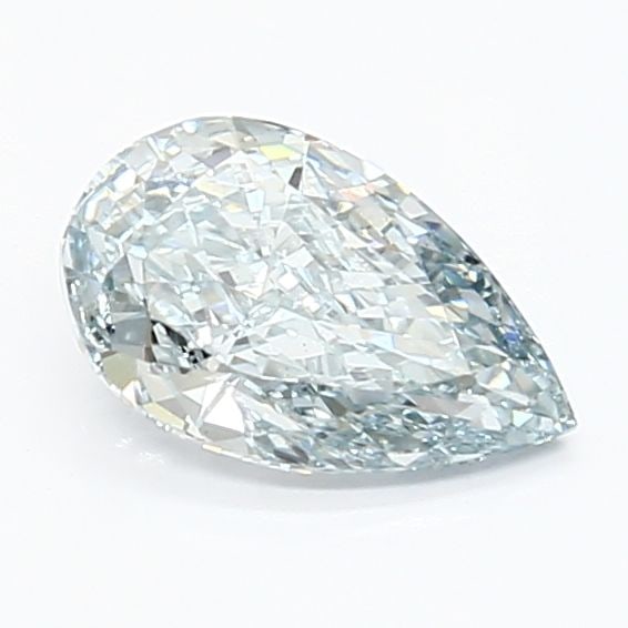 Loose Diamond - PEAR 1.0ct Fancy Greenish Blue VS1: Loose Diamond - PEAR 1.0ct Fancy Greenish Blue VS1 Source: This is a real non-mined Diamond that has been grown in a lab Shape: PEAR Carats: 1.0 Color: Fancy Greenish Blue Certification: IGI Video: