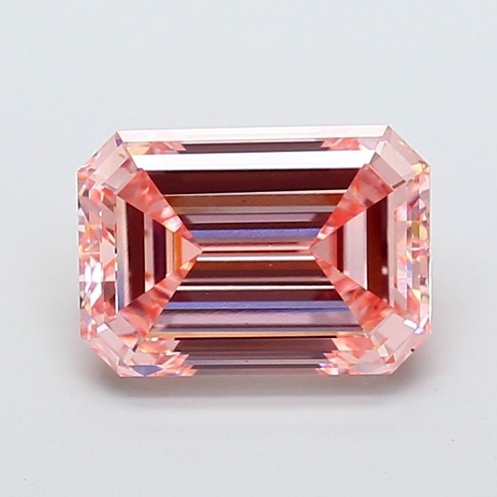 Loose Diamond - EMERALD 5.03ct Fancy Intense Pink VS1: Loose Diamond - EMERALD 5.03ct Fancy Intense Pink VS1 Source: This is a real non-mined Diamond that has been grown in a lab Shape: EMERALD Carats: 5.03 Color: Fancy Intense Pink Certification: IGI Vid