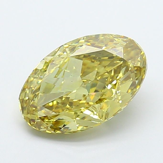 Loose Diamond - OVAL 4.5ct Fancy Intense Yellow VS1: Loose Diamond - OVAL 4.5ct Fancy Intense Yellow VS1 Source: This is a real non-mined Diamond that has been grown in a lab Shape: OVAL Carats: 4.5 Color: Fancy Intense Yellow Certification: IGI Video: