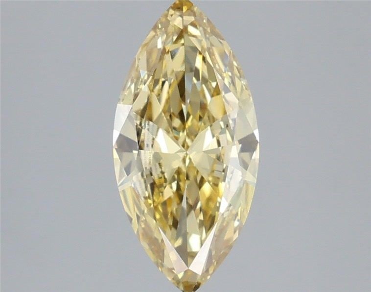 Loose Diamond - MARQUISE 1.32ct Fancy Intense Yellow VVS2: Loose Diamond - MARQUISE 1.32ct Fancy Intense Yellow VVS2 Source: This is a real non-mined Diamond that has been grown in a lab Shape: MARQUISE Carats: 1.32 Color: Fancy Intense Yellow Certification: 