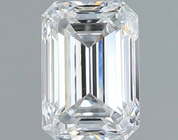 Loose Diamond - EMERALD 0.98ct F VVS2: Loose Diamond - EMERALD 0.98ct F VVS2 Source: This is a real non-mined Diamond that has been grown in a lab Shape: EMERALD Carats: 0.98 Color: F Clarity: VVS2 Certification: IGI Video: