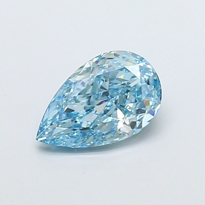 Loose Diamond - PEAR 2.08ct Fancy Vivid Blue VVS2: Loose Diamond - PEAR 2.08ct Fancy Vivid Blue VVS2 Source: This is a real non-mined Diamond that has been grown in a lab Shape: PEAR Carats: 2.08 Color: Fancy Vivid Blue Certification: IGI Video: