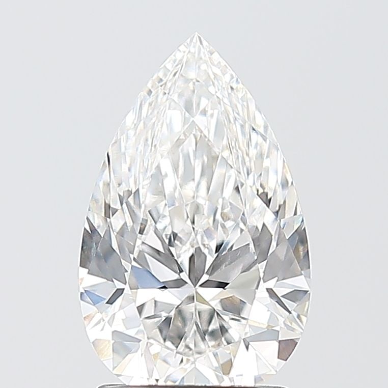 Loose Diamond - PEAR 2.07ct E VVS2: Loose Diamond - PEAR 2.07ct E VVS2 Source: This is a real non-mined Diamond that has been grown in a lab Shape: PEAR Carats: 2.07 Color: E Clarity: VVS2 Certification: IGI Video: