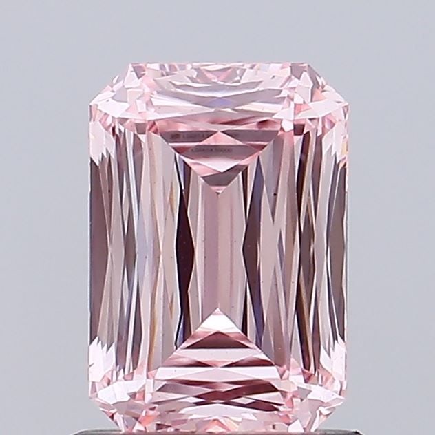 Loose Diamond - RADIANT 1.04ct Fancy Intense Pink VS1: Loose Diamond - RADIANT 1.04ct Fancy Intense Pink VS1 Source: This is a real non-mined Diamond that has been grown in a lab Shape: RADIANT Carats: 1.04 Color: Fancy Intense Pink Certification: IGI Vid