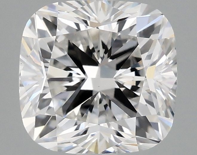 Loose Diamond - CUSHION MODIFIED 2.36ct F VS1: Loose Diamond - CUSHION MODIFIED 2.36ct F VS1 Source: This is a real non-mined Diamond that has been grown in a lab Shape: CUSHION MODIFIED Carats: 2.36 Color: F Clarity: VS1 Certification: IGI The Di
