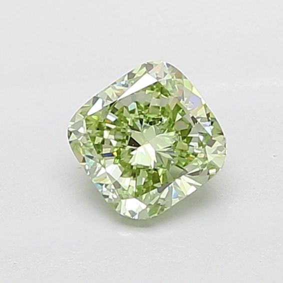Loose Diamond - CUSHION MODIFIED 1.0ct Fancy Vivid Green VVS2: Loose Diamond - CUSHION MODIFIED 1.0ct Fancy Vivid Green VVS2 Source: This is a real non-mined Diamond that has been grown in a lab Shape: CUSHION MODIFIED Carats: 1.0 Color: Fancy Vivid Green Certifi
