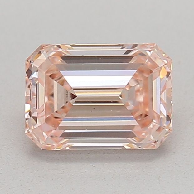 Loose Diamond - EMERALD 0.53ct Fancy Intense Pink VS2: Loose Diamond - EMERALD 0.53ct Fancy Intense Pink VS2 Source: This is a real non-mined Diamond that has been grown in a lab Shape: EMERALD Carats: 0.53 Color: Fancy Intense Pink Certification: IGI