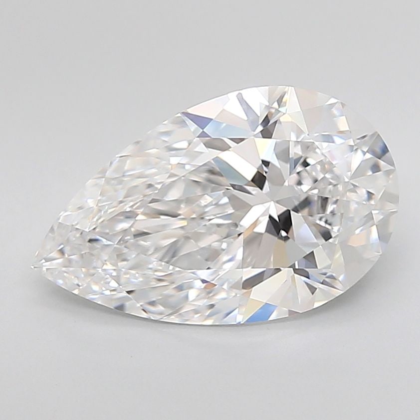 Loose Diamond - PEAR 2.84ct D VVS1: Loose Diamond - PEAR 2.84ct D VVS1 Source: This is a real non-mined Diamond that has been grown in a lab Shape: PEAR Carats: 2.84 Color: D Clarity: VVS1 Certification: IGI Video: