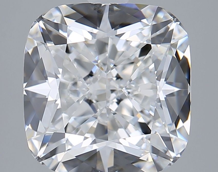 Loose Diamond - CUSHION BRILLIANT 3.57ct E VVS2: Loose Diamond - CUSHION BRILLIANT 3.57ct E VVS2 Source: This is a real non-mined Diamond that has been grown in a lab Shape: CUSHION BRILLIANT Carats: 3.57 Color: E Clarity: VVS2 Certification: GIA Vi