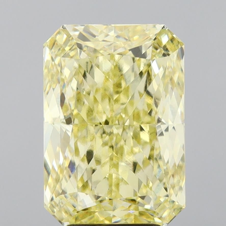 Loose Diamond - RADIANT 5.04ct Fancy Yellow VS1: Loose Diamond - RADIANT 5.04ct Fancy Yellow VS1 Source: This is a real non-mined Diamond that has been grown in a lab Shape: RADIANT Carats: 5.04 Color: Fancy Yellow Certification: IGI Video: