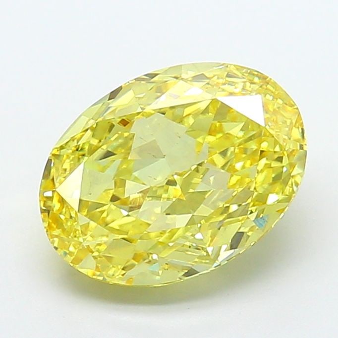 Loose Diamond - OVAL 5.06ct Fancy Intense Yellow VS1: Loose Diamond - OVAL 5.06ct Fancy Intense Yellow VS1 Source: This is a real non-mined Diamond that has been grown in a lab Shape: OVAL Carats: 5.06 Color: Fancy Intense Yellow Certification: IGI Video