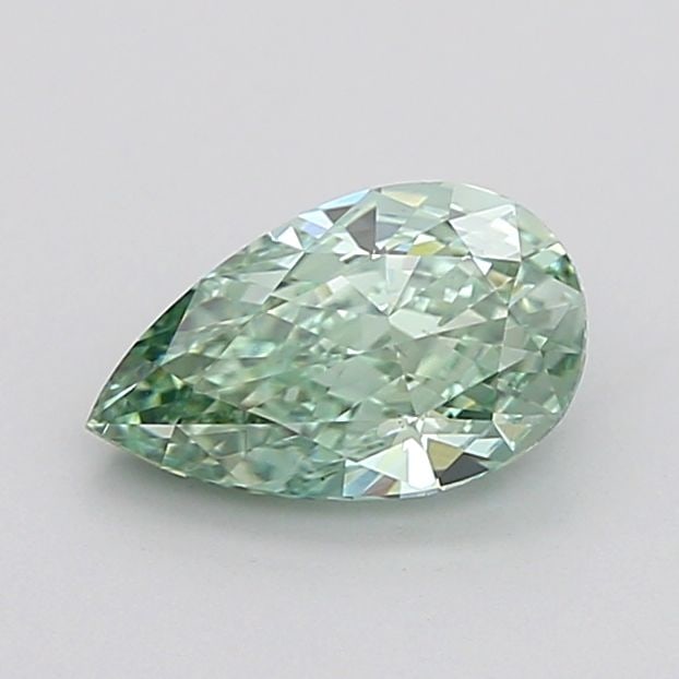 Loose Diamond - PEAR 1.02ct Fancy Vivid Green VS1: Loose Diamond - PEAR 1.02ct Fancy Vivid Green VS1 Source: This is a real non-mined Diamond that has been grown in a lab Shape: PEAR Carats: 1.02 Color: Fancy Vivid Green Certification: IGI Video: