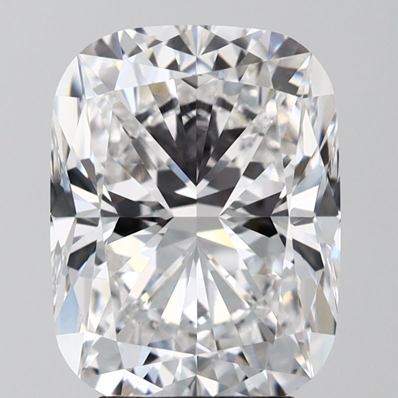 Loose Diamond - CUSHION MODIFIED 4.05ct D VS1: Loose Diamond - CUSHION MODIFIED 4.05ct D VS1 Source: This is a real non-mined Diamond that has been grown in a lab Shape: CUSHION MODIFIED Carats: 4.05 Color: D Clarity: VS1 Certification: IGI Video: