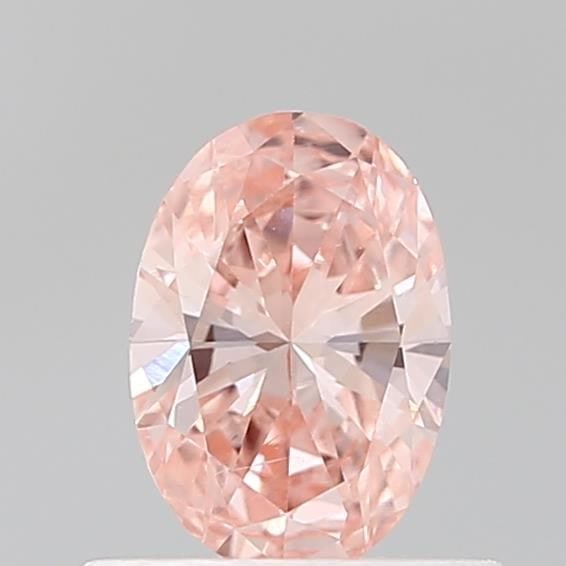 Loose Diamond - OVAL 0.51ct Fancy Vivid Pink VS2: Loose Diamond - OVAL 0.51ct Fancy Vivid Pink VS2 Source: This is a real non-mined Diamond that has been grown in a lab Shape: OVAL Carats: 0.51 Color: Fancy Vivid Pink Certification: IGI Video: