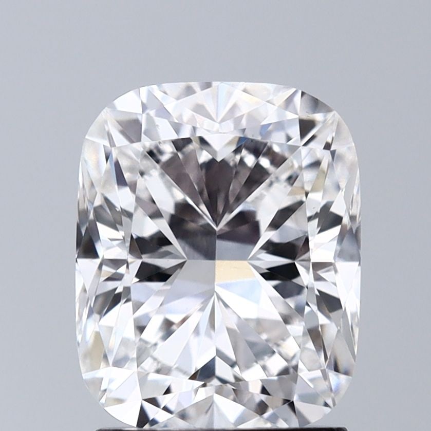 Loose Diamond - CUSHION MODIFIED 1.86ct D VS1: Loose Diamond - CUSHION MODIFIED 1.86ct D VS1 Source: This is a real non-mined Diamond that has been grown in a lab Shape: CUSHION MODIFIED Carats: 1.86 Color: D Clarity: VS1 Certification: IGI Video: