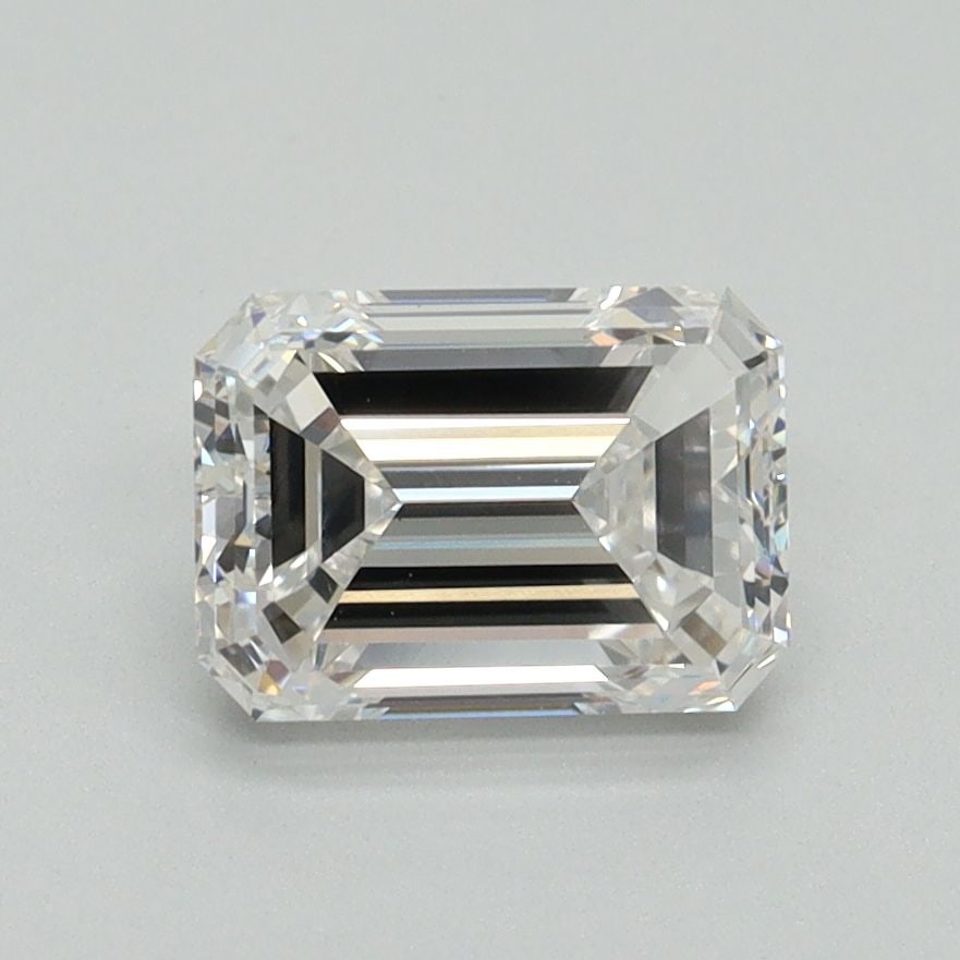 Loose Diamond - EMERALD 1.41ct E VVS2: Loose Diamond - EMERALD 1.41ct E VVS2 Source: This is a real non-mined Diamond that has been grown in a lab Shape: EMERALD Carats: 1.41 Color: E Clarity: VVS2 Certification: IGI Video: