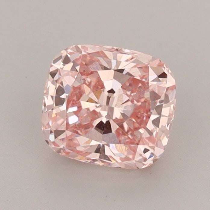 Loose Diamond - CUSHION MODIFIED 0.95ct Fancy Vivid Pink VS2: Loose Diamond - CUSHION MODIFIED 0.95ct Fancy Vivid Pink VS2 Source: This is a real non-mined Diamond that has been grown in a lab Shape: CUSHION MODIFIED Carats: 0.95 Color: Fancy Vivid Pink Certific