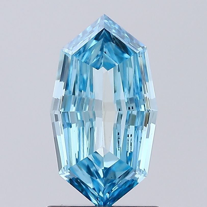 Loose Diamond - OCTAGONAL 0.97ct Fancy Vivid Blue VS1: Loose Diamond - OCTAGONAL 0.97ct Fancy Vivid Blue VS1 Source: This is a real non-mined Diamond that has been grown in a lab Shape: OCTAGONAL Carats: 0.97 Color: Fancy Vivid Blue Certification: IGI Vid