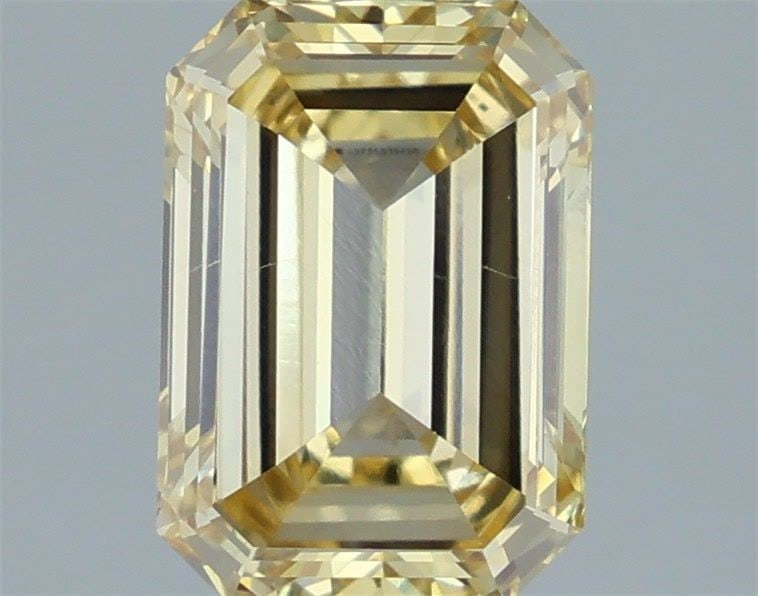 Loose Diamond - EMERALD 1.55ct Fancy Light Yellow VS1 (1 of 1)