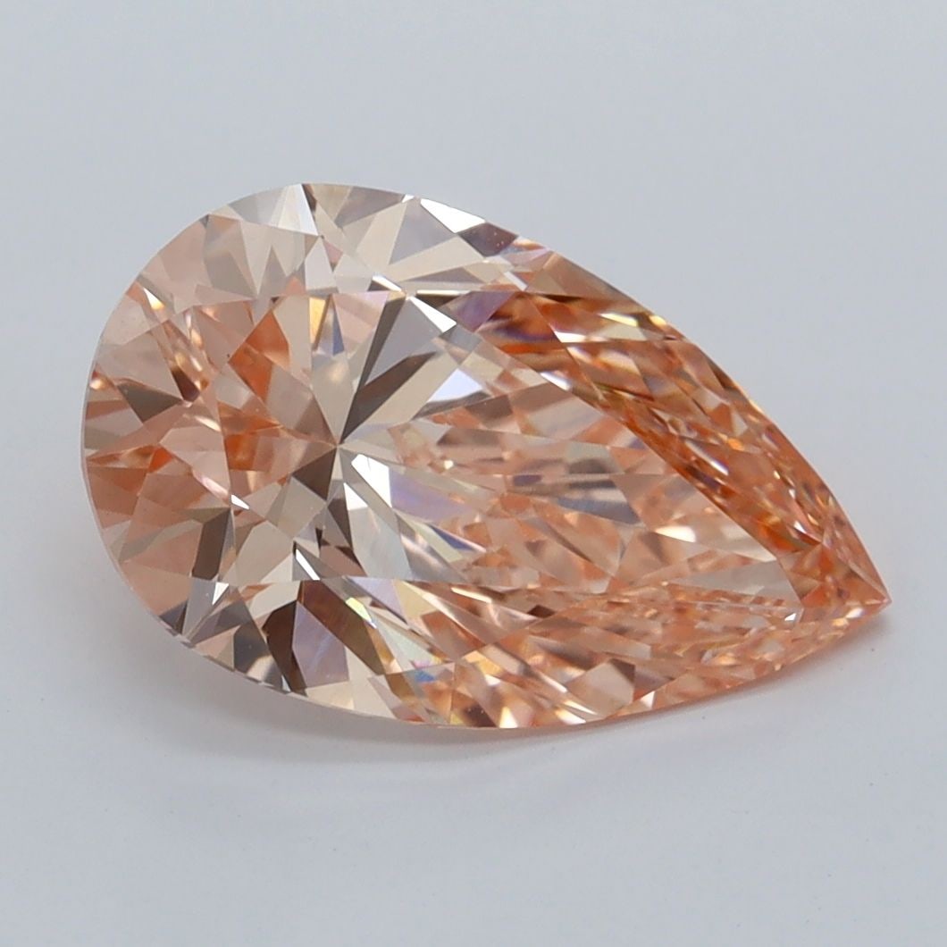Loose Diamond - PEAR 3.01ct Fancy Vivid Pink VVS2: Loose Diamond - PEAR 3.01ct Fancy Vivid Pink VVS2 Source: This is a real non-mined Diamond that has been grown in a lab Shape: PEAR Carats: 3.01 Color: Fancy Vivid Pink Certification: IGI Video: