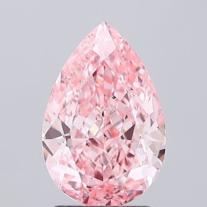 Loose Diamond - PEAR 2.09ct Fancy Vivid Pink VS2 (1 of 1)