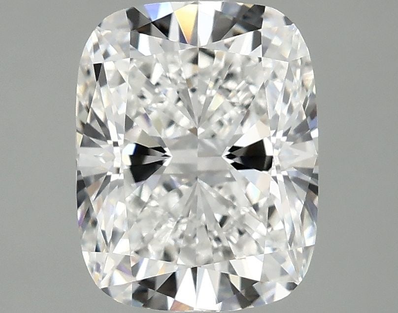 Loose Diamond - CUSHION MODIFIED 2.57ct E VVS2: Loose Diamond - CUSHION MODIFIED 2.57ct E VVS2 Source: This is a real non-mined Diamond that has been grown in a lab Shape: CUSHION MODIFIED Carats: 2.57 Color: E Clarity: VVS2 Certification: IGI Vide