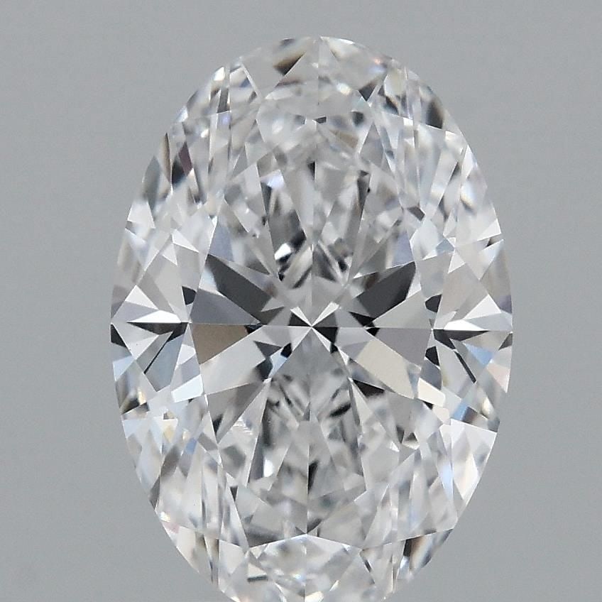 Loose Diamond - OVAL 2.7ct D VVS2: Loose Diamond - OVAL 2.7ct D VVS2 Source: This is a real non-mined Diamond that has been grown in a lab Shape: OVAL Carats: 2.7 Color: D Clarity: VVS2 Certification: IGI Video: