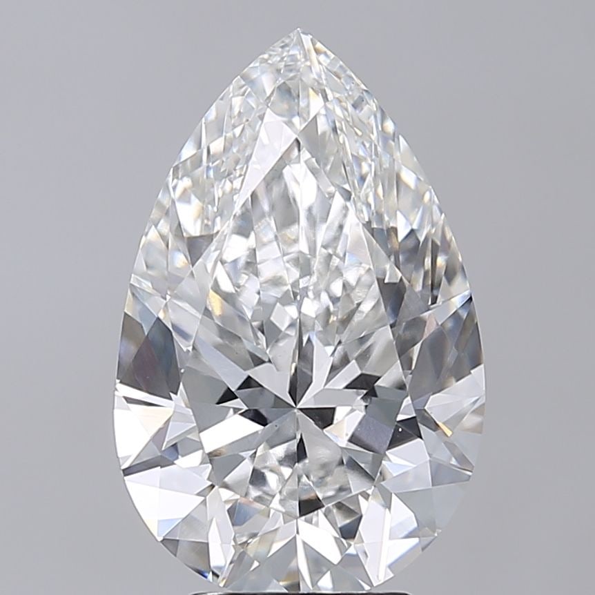 Loose Diamond - PEAR 5.01ct F VS1: Loose Diamond - PEAR 5.01ct F VS1 Source: This is a real non-mined Diamond that has been grown in a lab Shape: PEAR Carats: 5.01 Color: F Clarity: VS1 Certification: IGI Video: