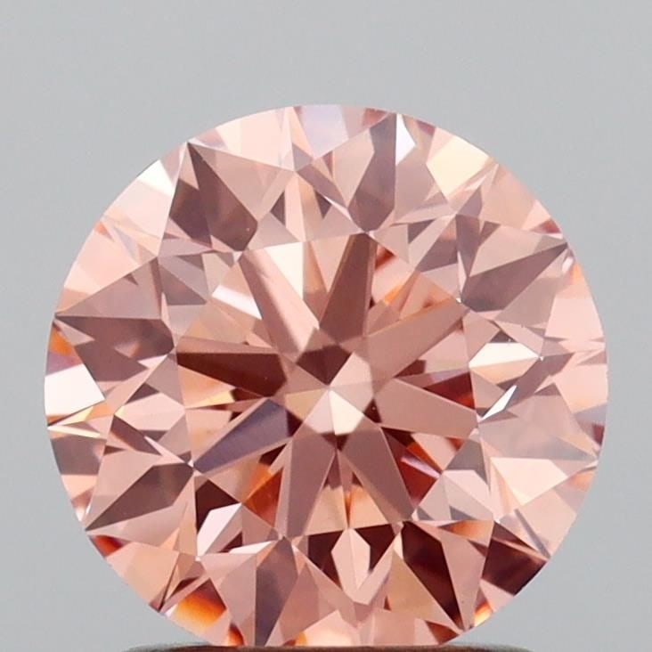 Ideal Loose Diamond - ROUND 1.48ct Fancy Intense Pink VS1 (1 of 1)