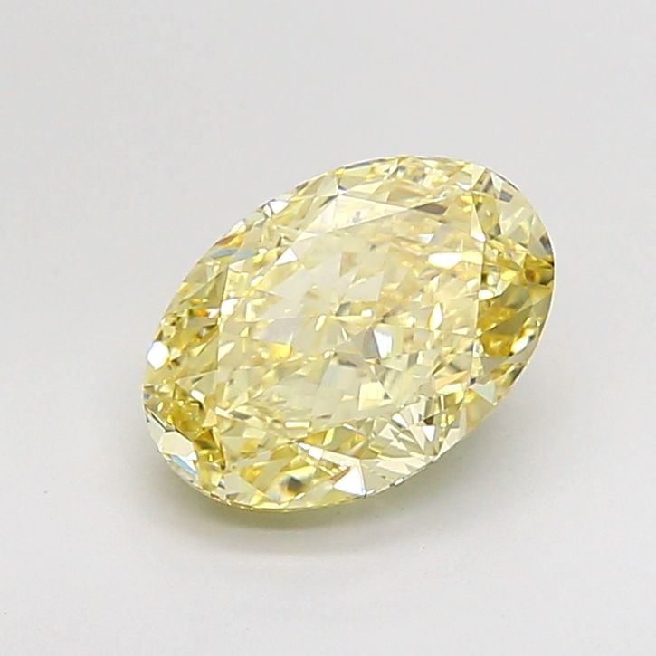 Loose Diamond - OVAL 2.09ct Fancy Intense Yellow VS1: Loose Diamond - OVAL 2.09ct Fancy Intense Yellow VS1 Source: This is a real non-mined Diamond that has been grown in a lab Shape: OVAL Carats: 2.09 Color: Fancy Intense Yellow Certification: IGI Video