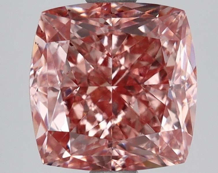 Loose Diamond - CUSHION MODIFIED 2.54ct Fancy Vivid Pink VS2: Loose Diamond - CUSHION MODIFIED 2.54ct Fancy Vivid Pink VS2 Source: This is a real non-mined Diamond that has been grown in a lab Shape: CUSHION MODIFIED Carats: 2.54 Color: Fancy Vivid Pink Certific