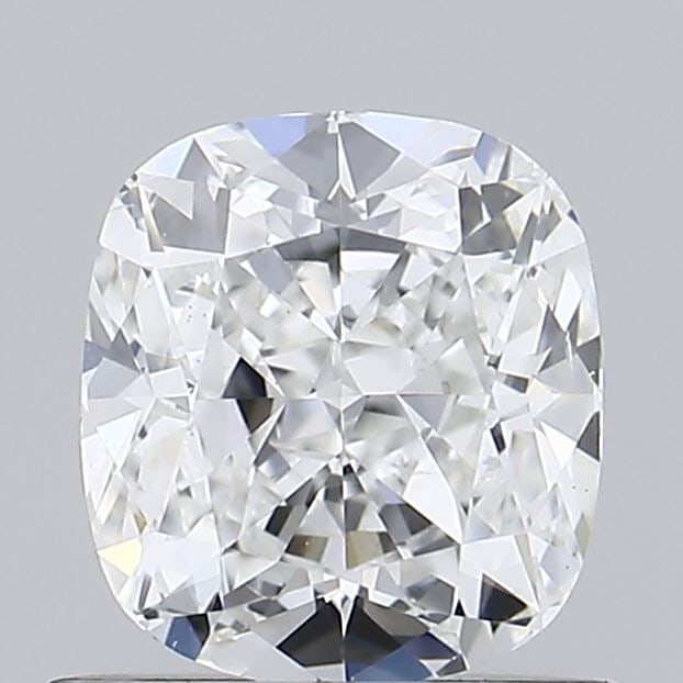 Loose Diamond - CUSHION BRILLIANT 0.9ct F VS2: Loose Diamond - CUSHION BRILLIANT 0.9ct F VS2 Source: This is a real non-mined Diamond that has been grown in a lab Shape: CUSHION BRILLIANT Carats: 0.9 Color: F Clarity: VS2 Certification: IGI Video: