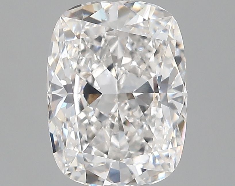 Loose Diamond - CUSHION MODIFIED 2.45ct F VVS2: Loose Diamond - CUSHION MODIFIED 2.45ct F VVS2 Source: This is a real non-mined Diamond that has been grown in a lab Shape: CUSHION MODIFIED Carats: 2.45 Color: F Clarity: VVS2 Certification: IGI Vide