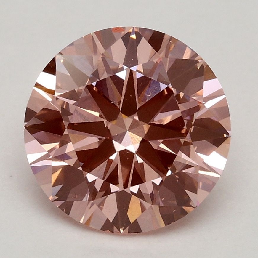 Loose Diamond - ROUND 2.11ct Fancy Intense Pink VS2 (1 of 1)