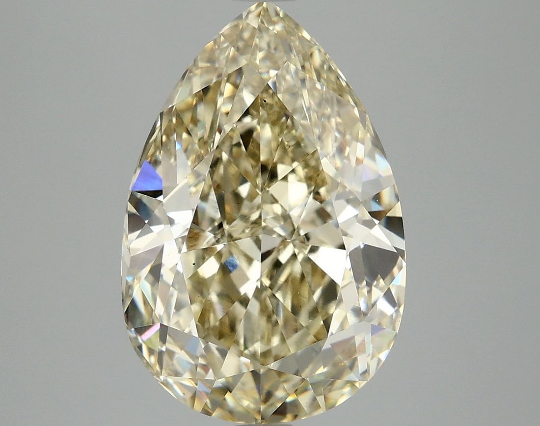 Loose Diamond - PEAR 6.56ct Fancy Yellow VS1: Loose Diamond - PEAR 6.56ct Fancy Yellow VS1 Source: This is a real non-mined Diamond that has been grown in a lab Shape: PEAR Carats: 6.56 Color: Fancy Yellow Certification: IGI Video: Video Link