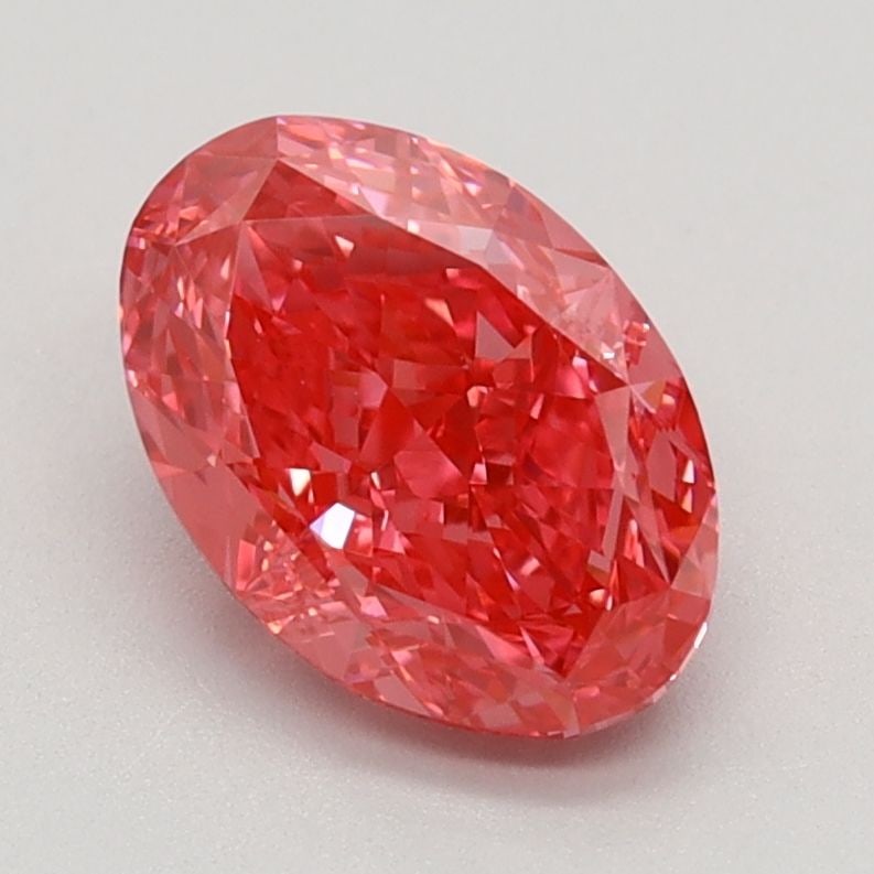 Loose Diamond - OVAL 1.42ct Fancy Vivid Pink VS1: Loose Diamond - OVAL 1.42ct Fancy Vivid Pink VS1 Source: This is a real non-mined Diamond that has been grown in a lab Shape: OVAL Carats: 1.42 Color: Fancy Vivid Pink Certification: IGI Video: