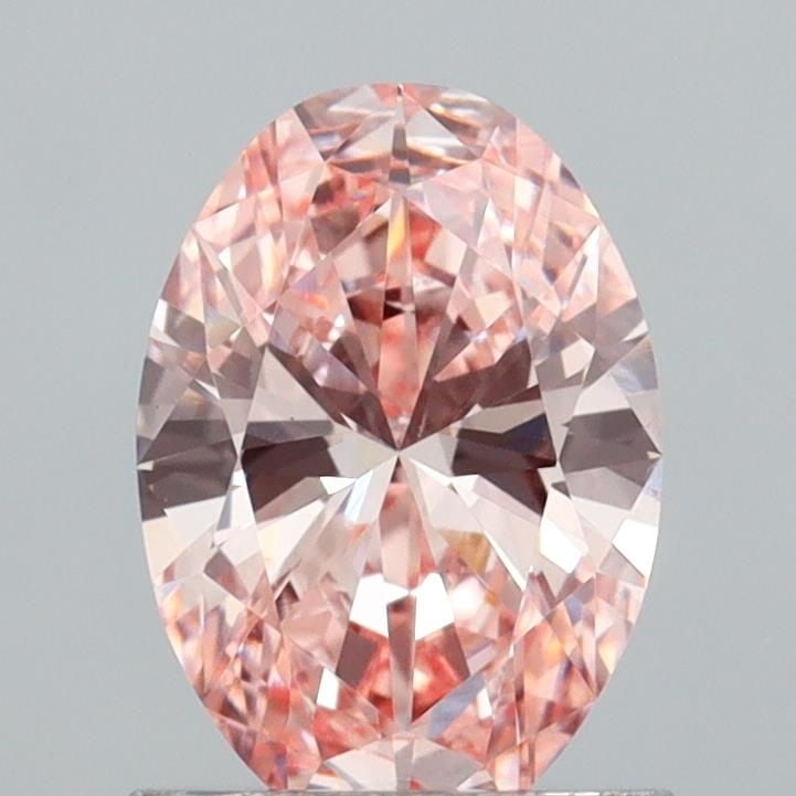 Loose Diamond - OVAL 1.0ct Fancy Vivid Pink VS1: Loose Diamond - OVAL 1.0ct Fancy Vivid Pink VS1 Source: This is a real non-mined Diamond that has been grown in a lab Shape: OVAL Carats: 1.0 Color: Fancy Vivid Pink Certification: IGI Video:
