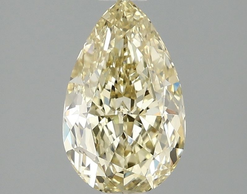 Loose Diamond - PEAR 1.59ct Fancy Intense Yellow VVS2: Loose Diamond - PEAR 1.59ct Fancy Intense Yellow VVS2 Source: This is a real non-mined Diamond that has been grown in a lab Shape: PEAR Carats: 1.59 Color: Fancy Intense Yellow Certification: IGI