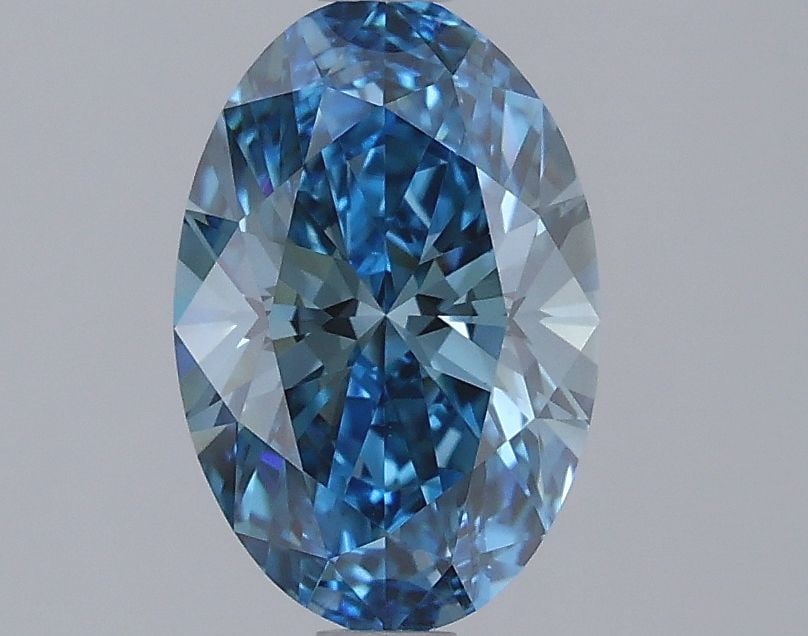 Loose Diamond - OVAL 1.5ct Fancy Vivid Blue VS1: Loose Diamond - OVAL 1.5ct Fancy Vivid Blue VS1 Source: This is a real non-mined Diamond that has been grown in a lab Shape: OVAL Carats: 1.5 Color: Fancy Vivid Blue Certification: IGI Video: