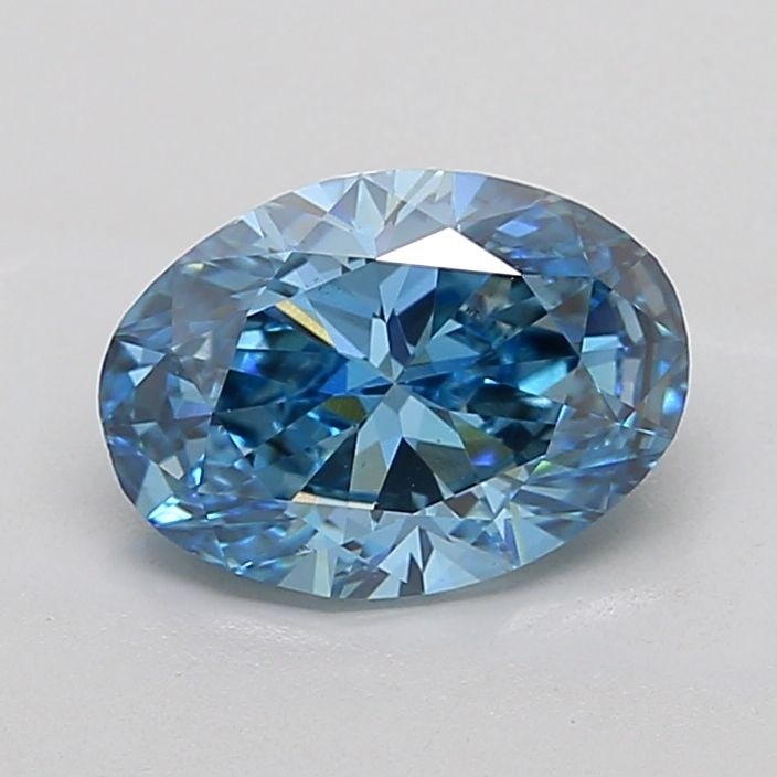 Loose Diamond - OVAL 3.0ct Fancy Vivid Blue VS2: Loose Diamond - OVAL 3.0ct Fancy Vivid Blue VS2 Source: This is a real non-mined Diamond that has been grown in a lab Shape: OVAL Carats: 3.0 Color: Fancy Vivid Blue Certification: IGI Video:
