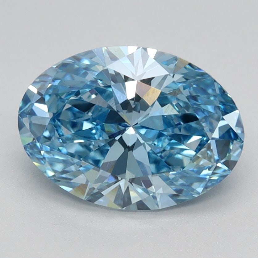 Loose Diamond - OVAL 1.43ct Fancy Vivid Blue VS1: Loose Diamond - OVAL 1.43ct Fancy Vivid Blue VS1 Source: This is a real non-mined Diamond that has been grown in a lab Shape: OVAL Carats: 1.43 Color: Fancy Vivid Blue Certification: IGI Video: