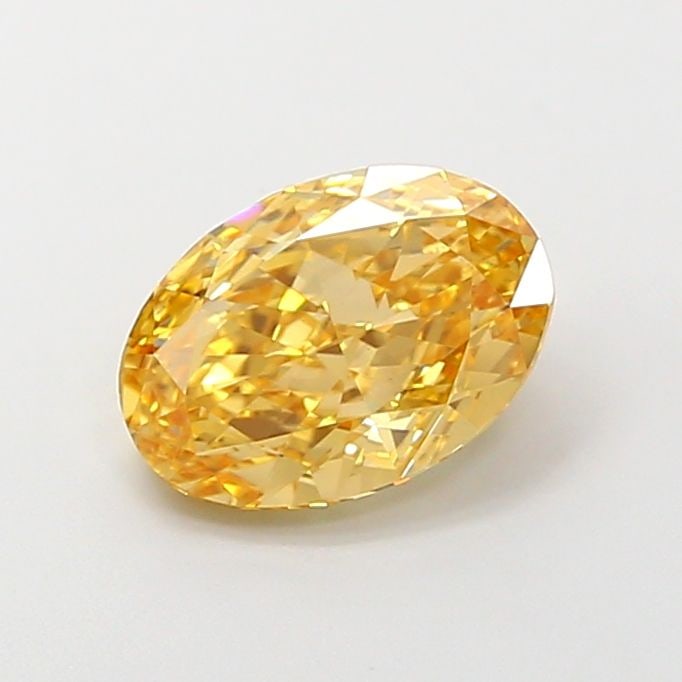 Loose Diamond - OVAL 1.95ct Fancy Intense Brownish Orange VS1: Loose Diamond - OVAL 1.95ct Fancy Intense Brownish Orange VS1 Source: This is a real non-mined Diamond that has been grown in a lab Shape: OVAL Carats: 1.95 Color: Fancy Intense Brownish Orange Certif