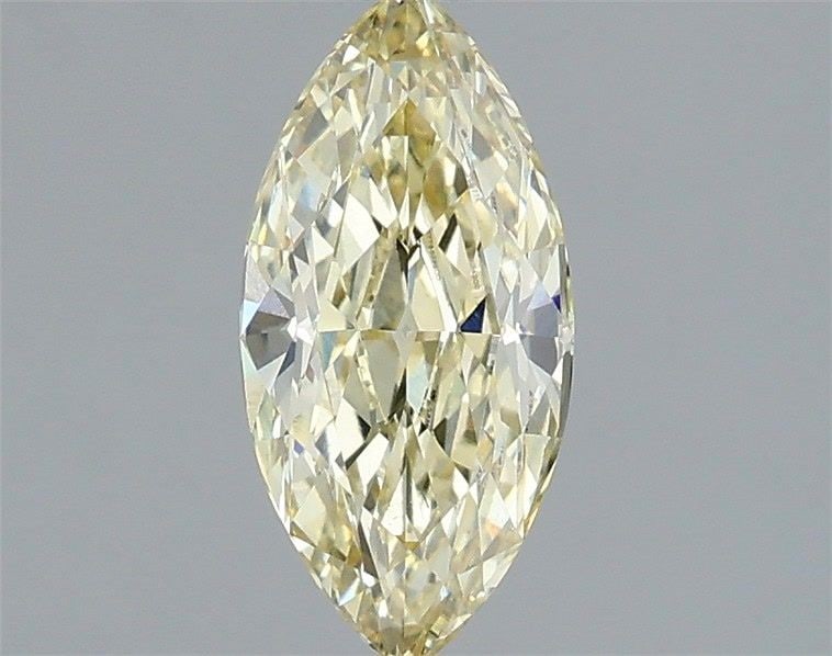 Loose Diamond - MARQUISE 1.01ct Fancy Light Yellow VS1: Loose Diamond - MARQUISE 1.01ct Fancy Light Yellow VS1 Source: This is a real non-mined Diamond that has been grown in a lab Shape: MARQUISE Carats: 1.01 Color: Fancy Light Yellow Certification: IGI V