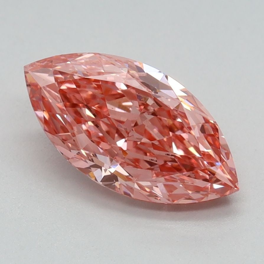 Loose Diamond - MARQUISE 1.22ct Fancy Vivid Pink VVS2: Loose Diamond - MARQUISE 1.22ct Fancy Vivid Pink VVS2 Source: This is a real non-mined Diamond that has been grown in a lab Shape: MARQUISE Carats: 1.22 Color: Fancy Vivid Pink Certification: IGI