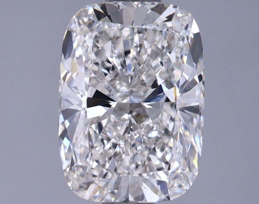 Loose Diamond - CUSHION BRILLIANT 1.71ct G VVS2: Loose Diamond - CUSHION BRILLIANT 1.71ct G VVS2 Source: This is a real non-mined Diamond that has been grown in a lab Shape: CUSHION BRILLIANT Carats: 1.71 Color: G Clarity: VVS2 Certification: IGI Vi
