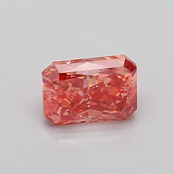 Loose Diamond - RADIANT 0.5ct Fancy Vivid Brownish Pink VS2: Loose Diamond - RADIANT 0.5ct Fancy Vivid Brownish Pink VS2 Source: This is a real non-mined Diamond that has been grown in a lab Shape: RADIANT Carats: 0.5 Color: Fancy Vivid Brownish Pink Certificat