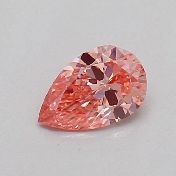 Loose Diamond - PEAR 0.19ct Fancy Vivid Pink VS1: Loose Diamond - PEAR 0.19ct Fancy Vivid Pink VS1 Source: This is a real non-mined Diamond that has been grown in a lab Shape: PEAR Carats: 0.19 Color: Fancy Vivid Pink Certification: IGI Video: Video