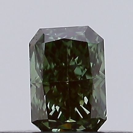 Loose Diamond - RADIANT 0.19ct Fancy Deep Green VVS2 (1 of 1)