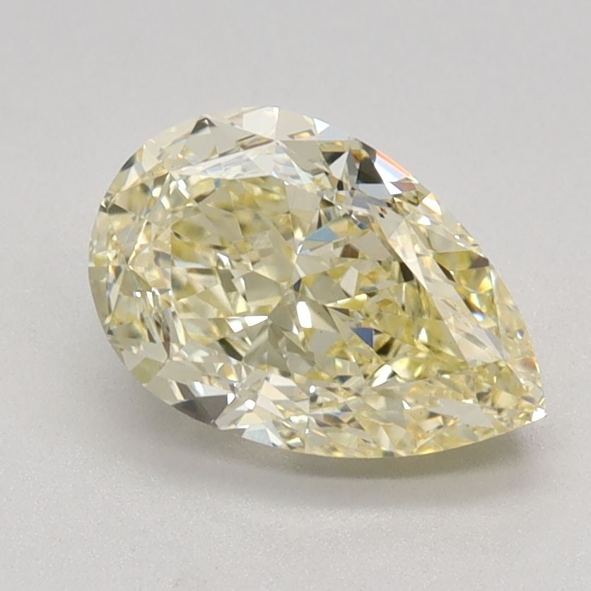 Loose Diamond - PEAR 1.35ct Fancy Yellow VS1: Loose Diamond - PEAR 1.35ct Fancy Yellow VS1 Source: This is a real non-mined Diamond that has been grown in a lab Shape: PEAR Carats: 1.35 Color: Fancy Yellow Certification: IGI Video:
