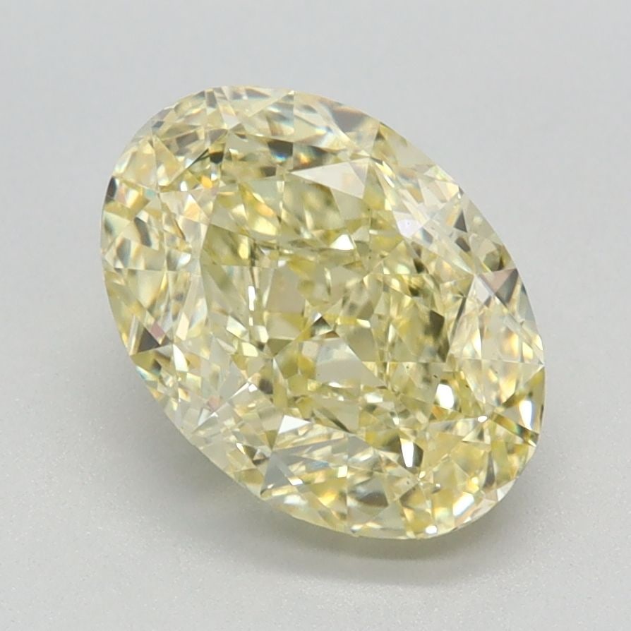 Loose Diamond - OVAL 2.14ct Fancy Intense Yellow VS1: Loose Diamond - OVAL 2.14ct Fancy Intense Yellow VS1 Source: This is a real non-mined Diamond that has been grown in a lab Shape: OVAL Carats: 2.14 Color: Fancy Intense Yellow Certification: IGI Video